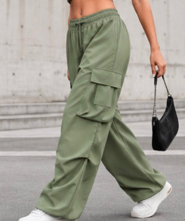 Baggy pour femme, parachute Cargo