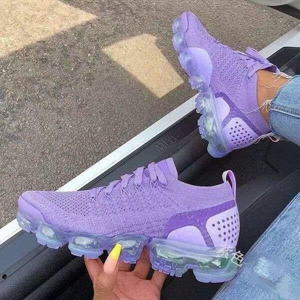 Sneakers femme Casual Shoes Mesh Air-Cushion Flat
