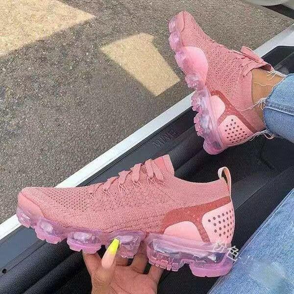 Sneakers femme Casual Shoes Mesh Air-Cushion Flat