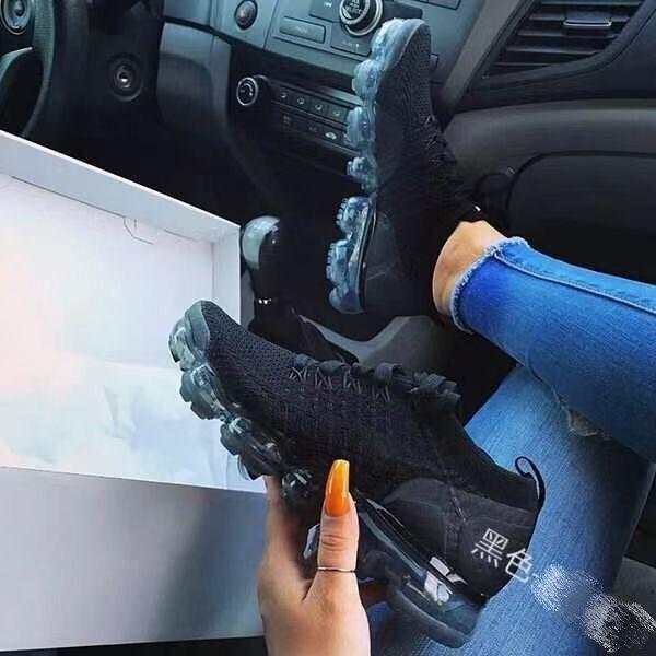 Sneakers femme Casual Shoes Mesh Air-Cushion Flat