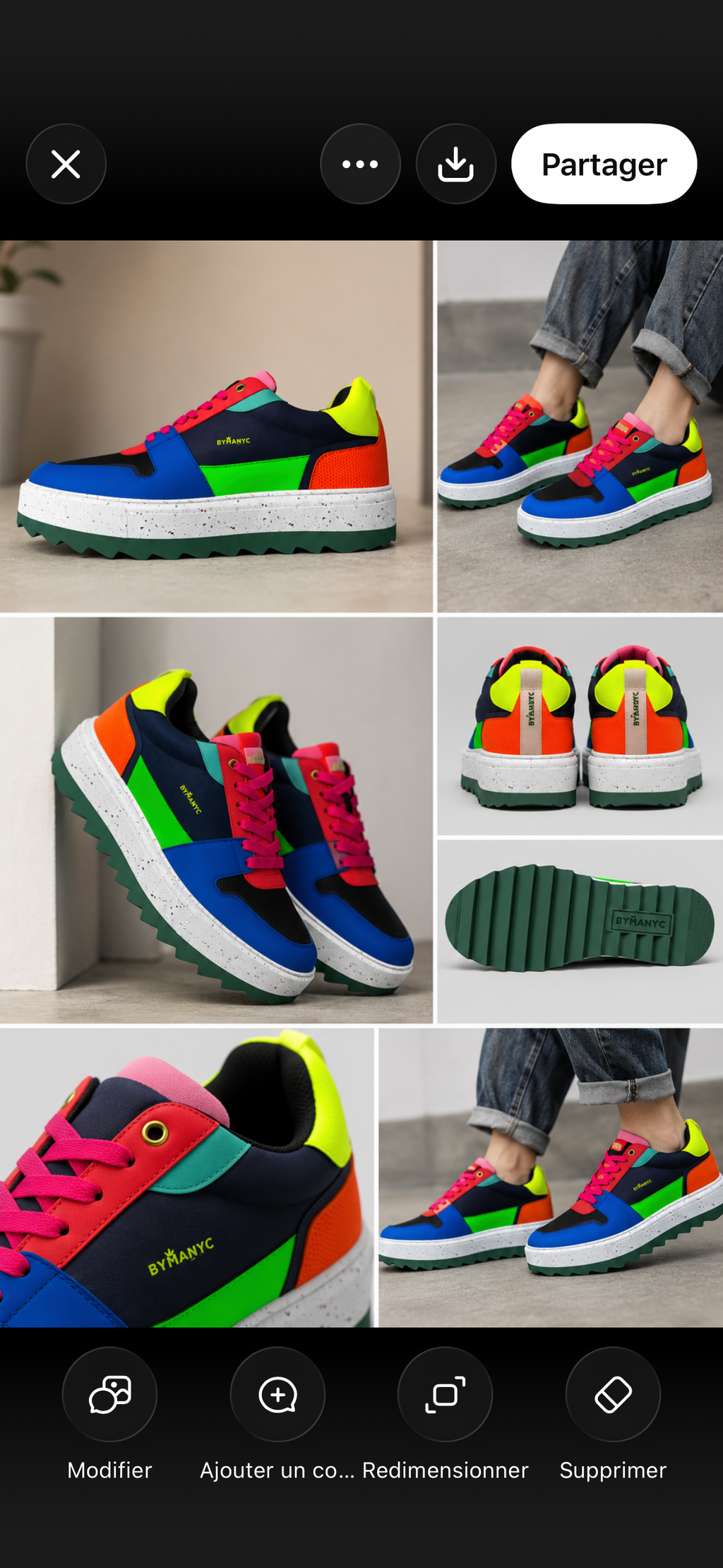 chaussures Sneakers BYMANYC ® New York