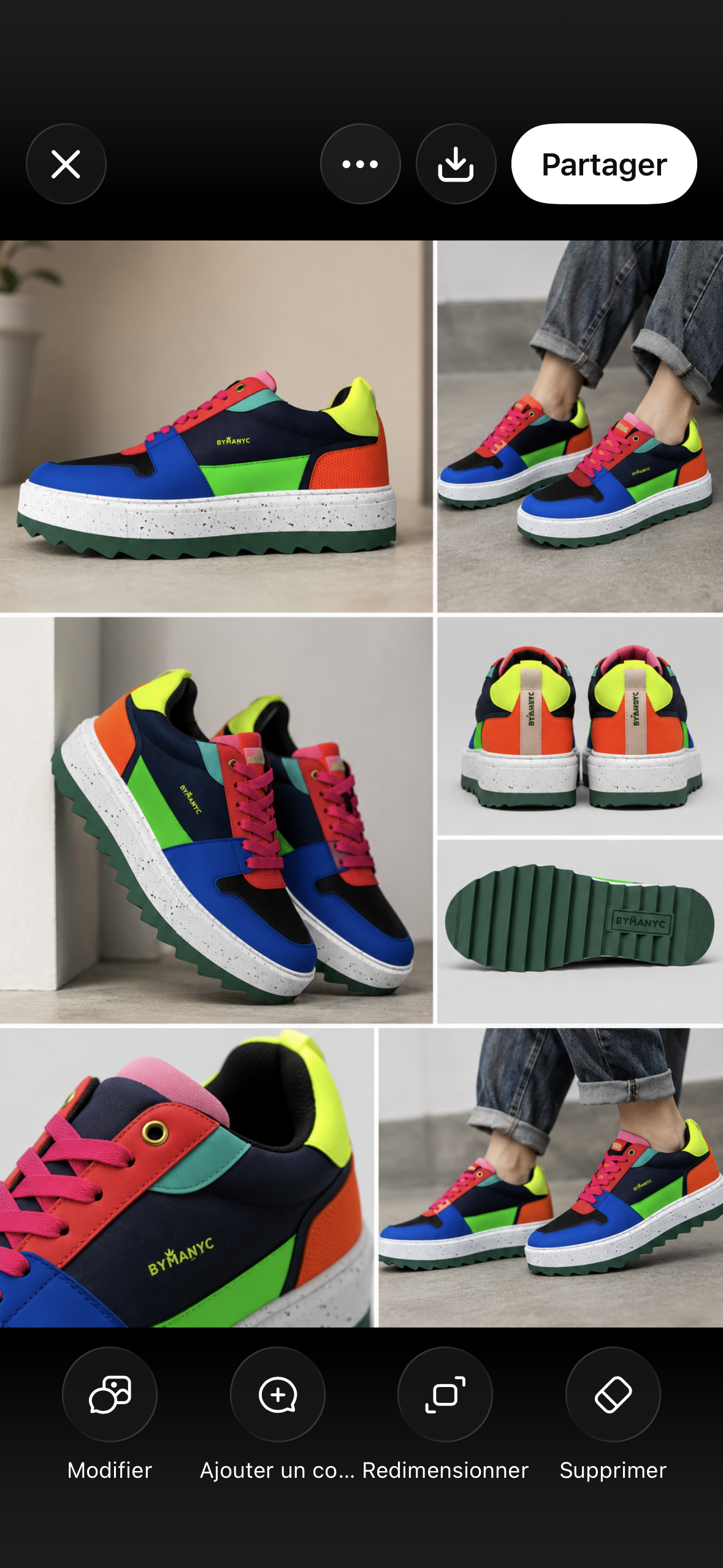 chaussures Sneakers BYMANYC ® New York