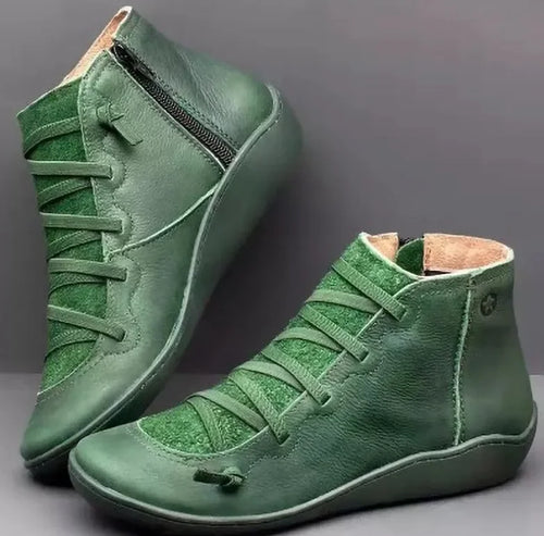 botines femme Lace Up