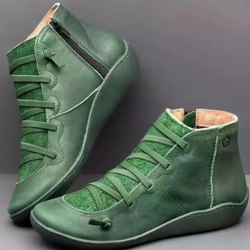 botines femme Lace Up