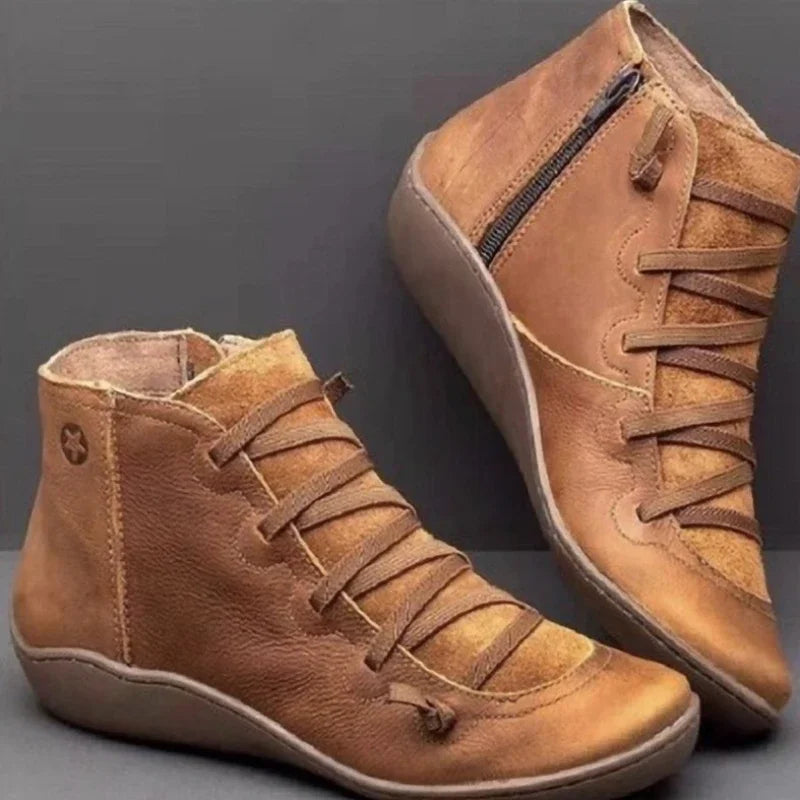 botines femme Lace Up