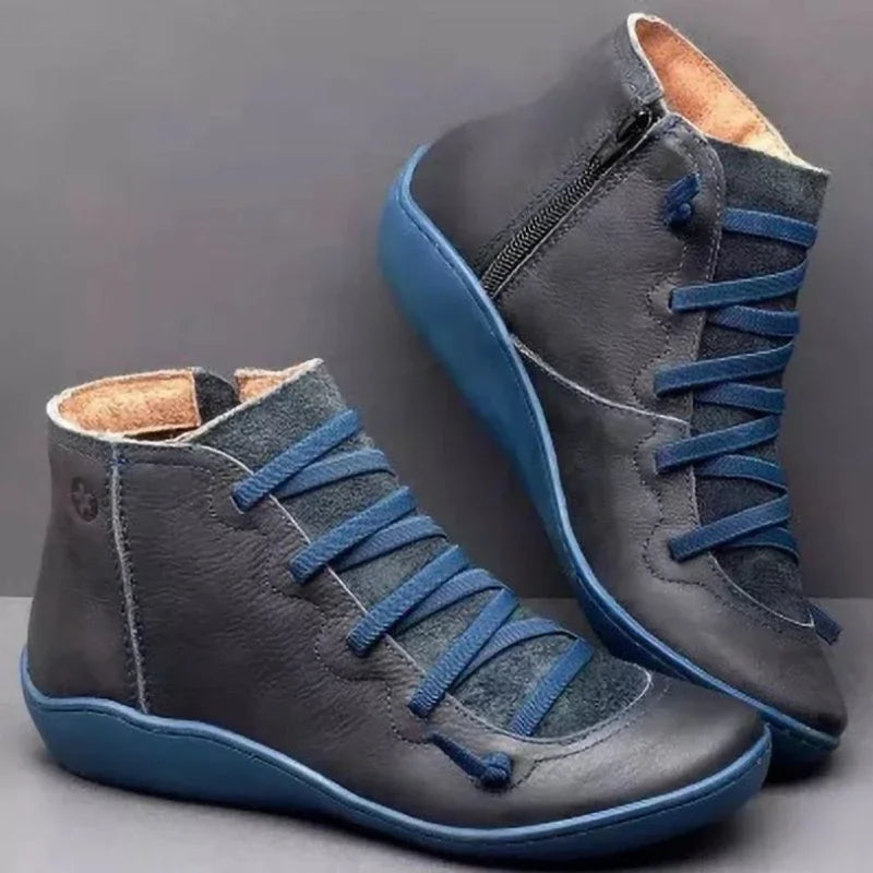 botines femme Lace Up