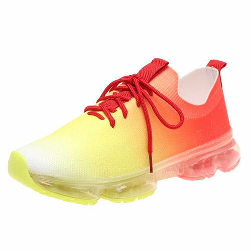 Fashion Running Sport Shoes femme Lace Up Sneakers